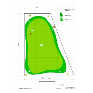 井高野ゴルフセンター人工芝<br>